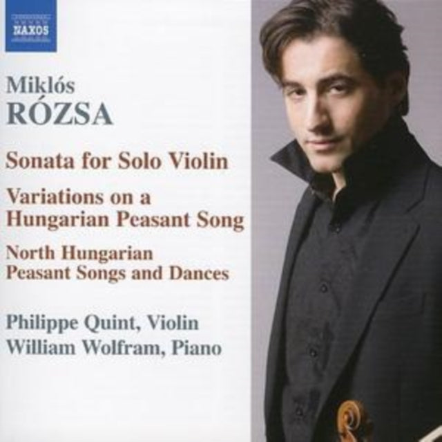 QUINT:WOLFRAM - ROZSA: MUSIC FOR VLN & PIANO - New CD