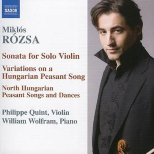 QUINT:WOLFRAM - ROZSA: MUSIC FOR VLN & PIANO - New CD