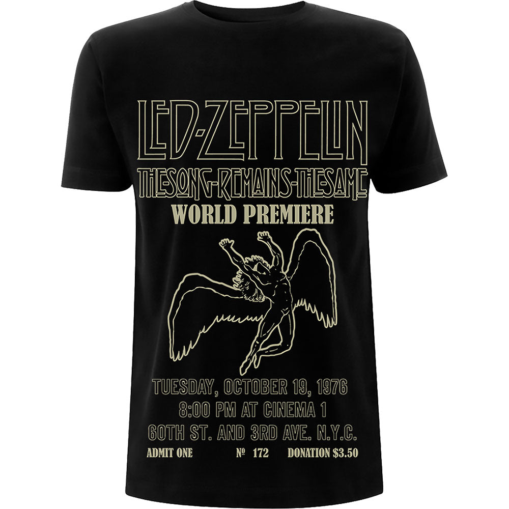 Led Zeppelin - tshirt - Unisex - Short Sleeves - Small
