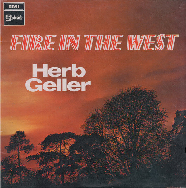 Herb Geller - Fire In The West - Used Vinyl Record