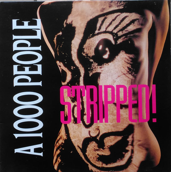 A 1000 People - Stripped! - Used Vinyl Record 12"