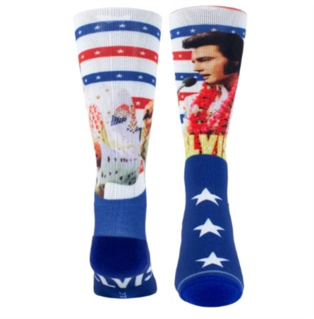 ELVIS PRESLEY - Elvis Aloha Soc - Socks - Socks - Size M