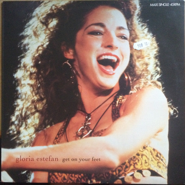 Gloria Estefan - Get On Your Feet - Used Vinyl Record 12"