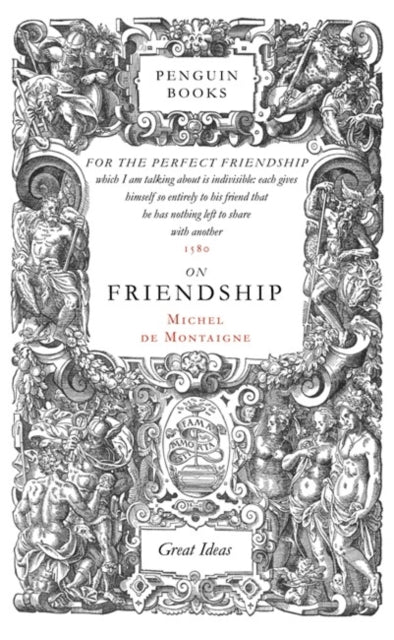 Michel de Montaigne - On Friendship - Paperback
