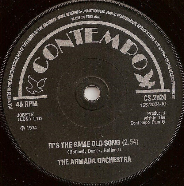 Armada Orchestra - It's The Same Old Song - Used Vinyl Record 7"