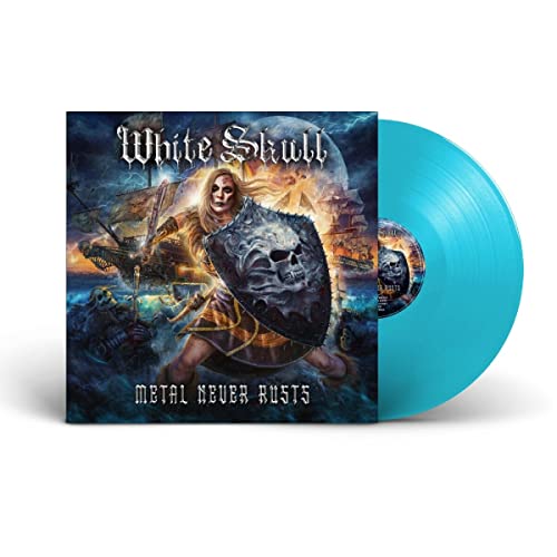 WHITE SKULL - METAL NEVER RUSTS (CURACAO VINYL) - Vinyl Record