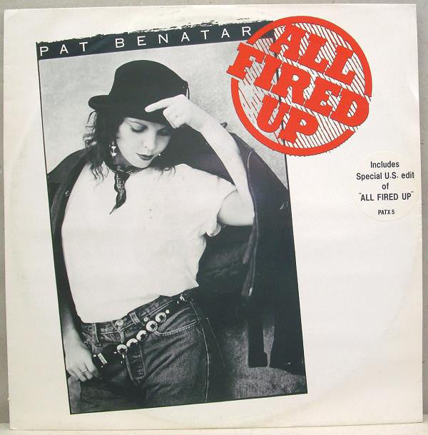 Pat Benatar - All Fired Up - Used Vinyl Record 12"