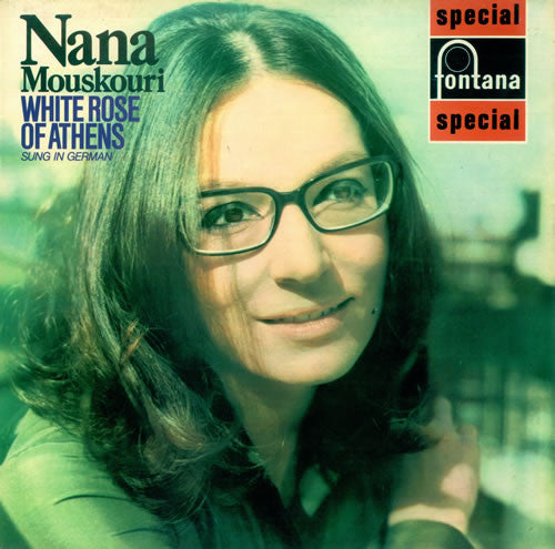 Nana Mouskouri - White Rose Of Athens (Sung In German) - Used Vinyl