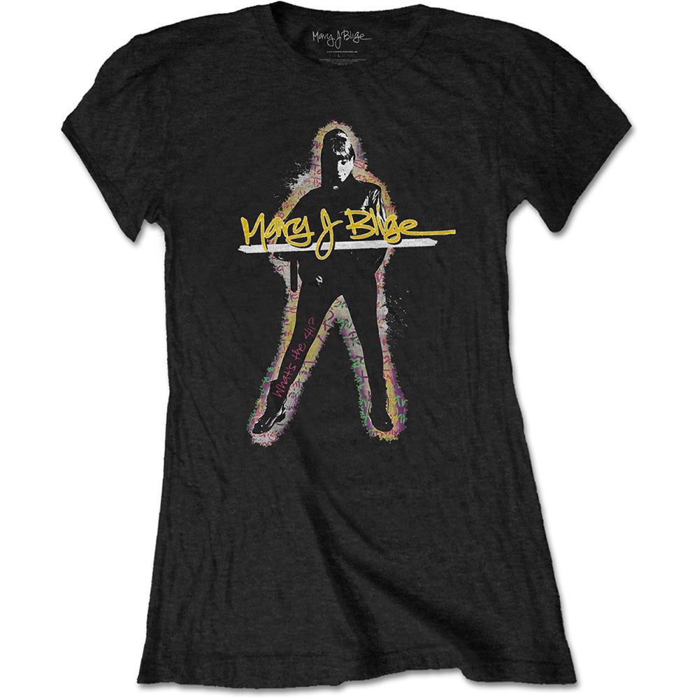 Mary J Blige - tshirt - Ladies - Short Sleeves - XX-Large