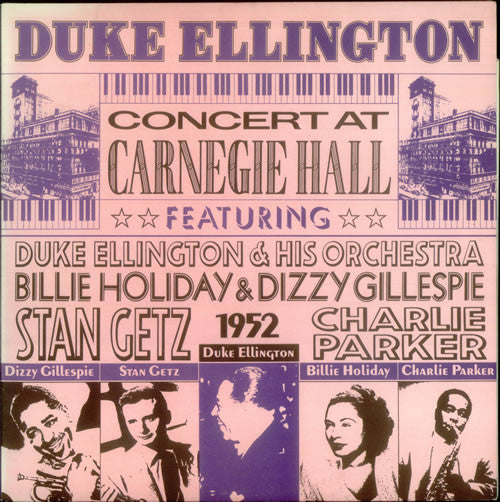 Duke Ellington - Concert At Carnegie Hall - Used Vinyl Record