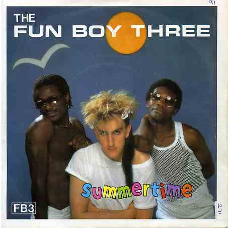 Fun Boy Three - Summertime - Used Vinyl Record 7"