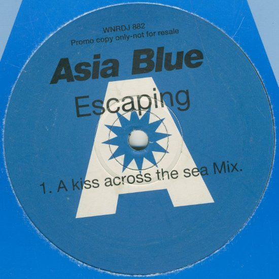 Asia Blue - Escaping - Used Vinyl Record 12"