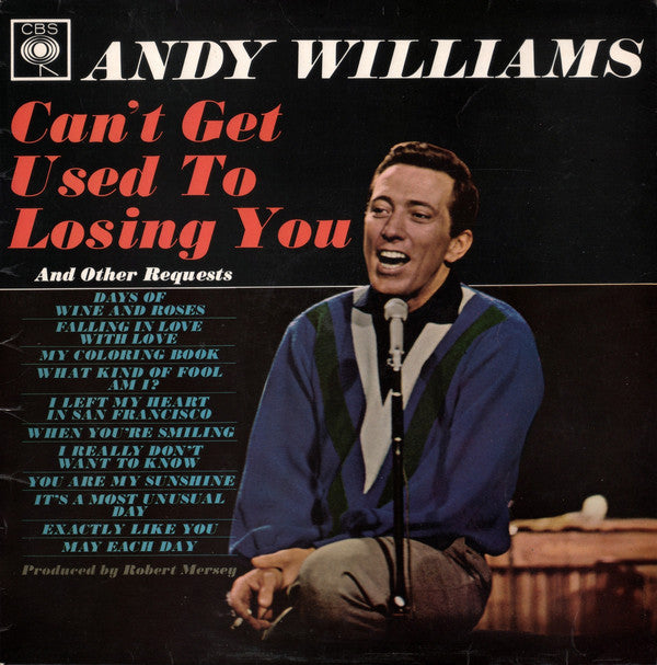 Andy Williams - Can't Get Used To Losing You - Used Vinyl Record