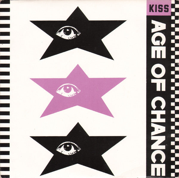 Age Of Chance - Kiss - Used Vinyl Record 7"