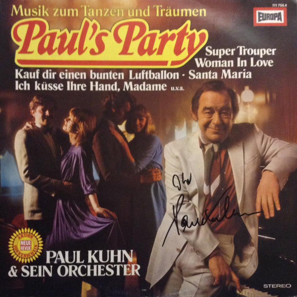 Paul Kuhn Mit Seinem - Paul's Party - Used Vinyl Record