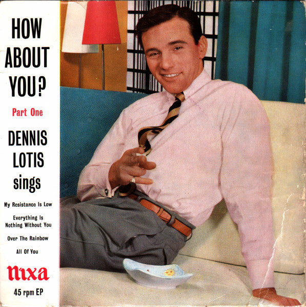 Dennis Lotis - How About You? - Used Vinyl Record 7"