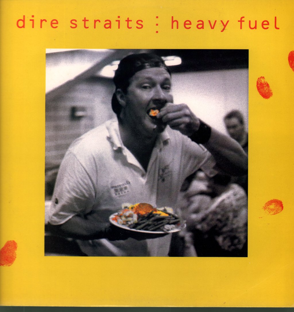 Dire Straits - Heavy Fuel - Used Vinyl Record 12"