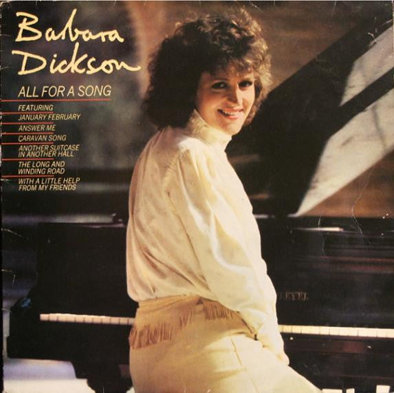 Barbara Dickson - All For A Song - Used Vinyl Record