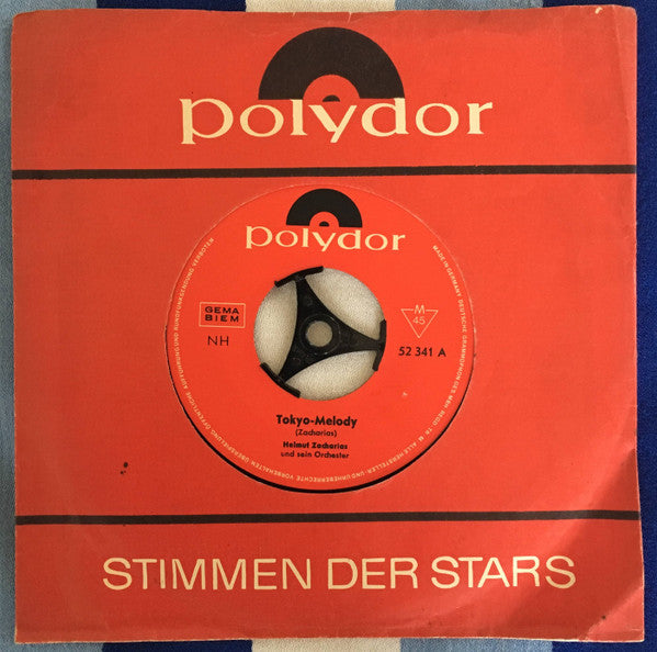 Helmut Zacharias And - Tokyo-Melody - Used Vinyl Record 7"