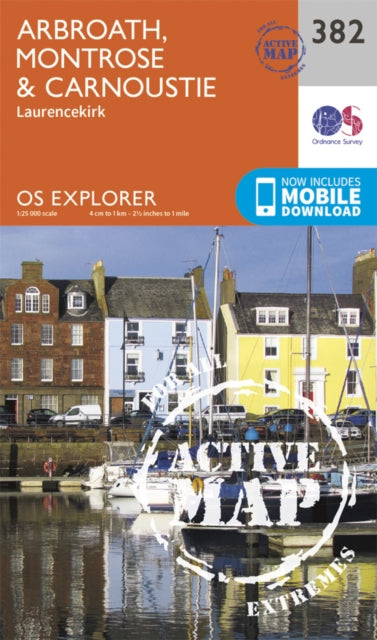 Ordnance Survey - Arbroath, Montrose and Carnoustie : 382 - New Sheet