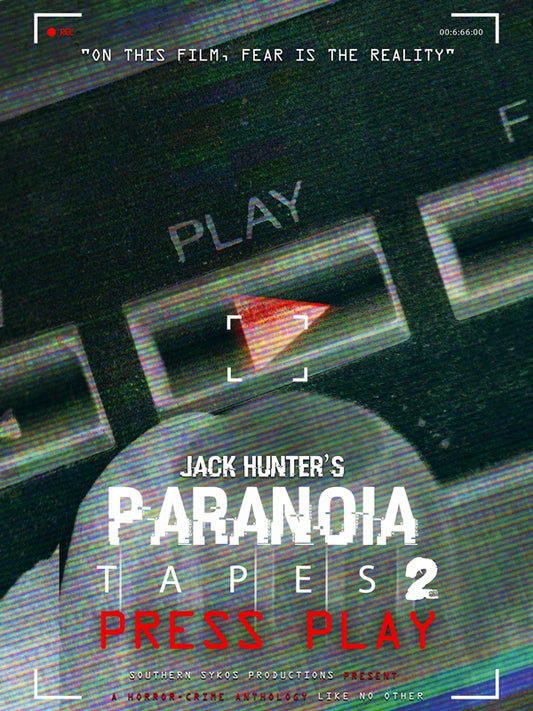 FEATURE FILM - JACK HUNTER'S PARANOIA TAPES 2: PRESS PLAY - New DVD
