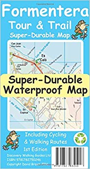 Formentera Tour & Trail Super-Durable Map - New Sheet map