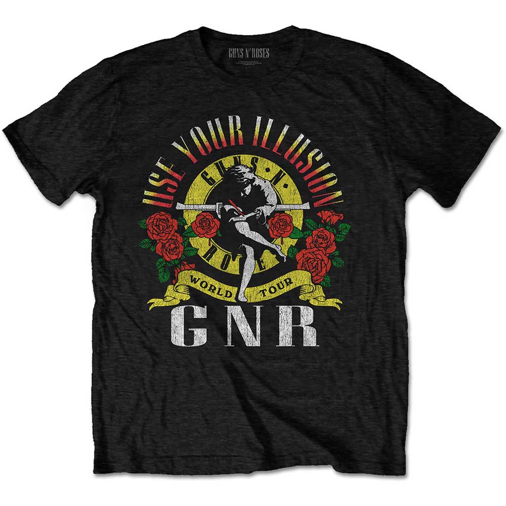 Guns N' Roses - tshirt - Unisex - Short Sleeves - Large