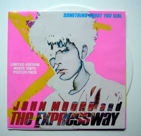 John Moore - Something About You Girl - Used Vinyl Record 7"