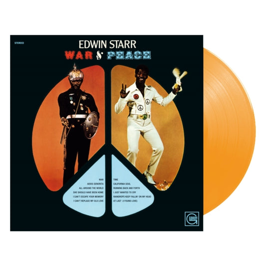 EDWIN STARR - War & Peace (Orange Vinyl) - New Vinyl Record