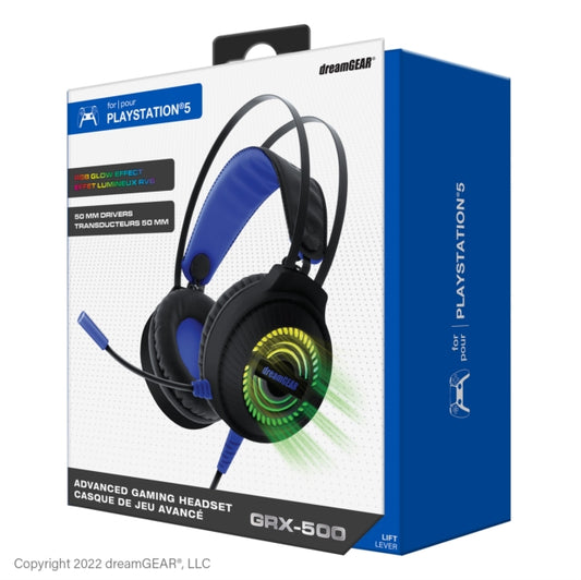 BIONIK - Dreamgear Grx-500 For Playstation 4 & Playstation 5 - Headpho