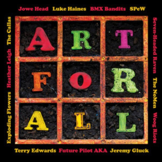 VARIOUS ARTISTS - JOWE HEAD PRESENTS: ART FOR ALL - CD