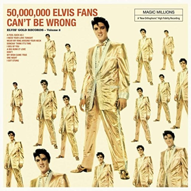 ELVIS PRESLEY - 50000 ELVIS FANS CAN'T BE WRONG (ELVIS' GOLDS VOL. 2) (4