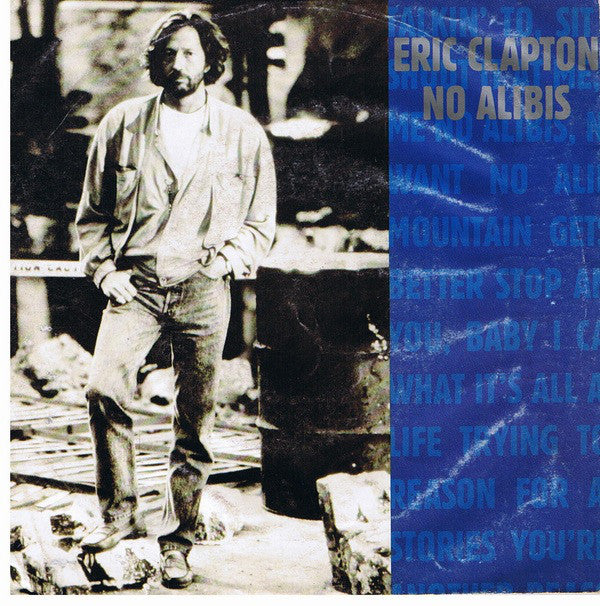 Eric Clapton - No Alibis - Used Vinyl Record 7"