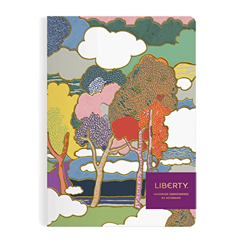 Galison - Liberty Prospect Road B5 Handmade Embroidered Journal - New