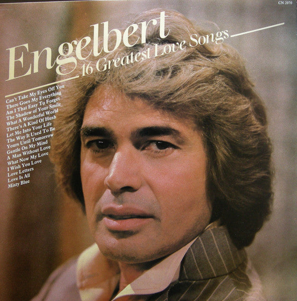 Engelbert Humperdinc - 16 Greatest Love Songs - Used Vinyl Record