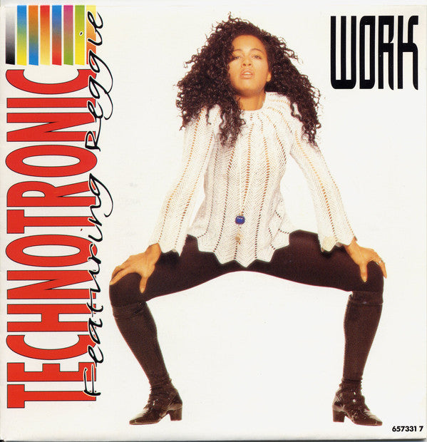 Technotronic - Work - Used Vinyl Record 7"