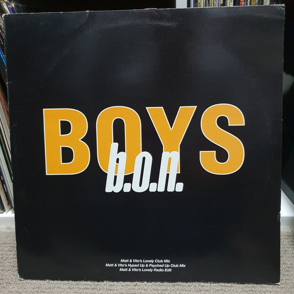 Band Ohne Namen - Boys - Used Vinyl Record Promo