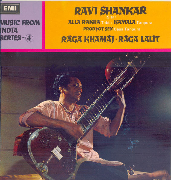 Ravi Shankar - Rāgā Khamāj • Rāga Lalīt - Used Vinyl Record