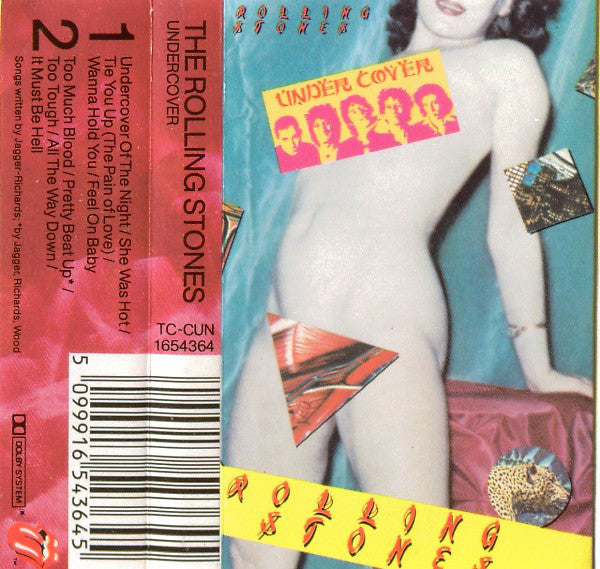 Rolling Stones - Undercover - Used Cassette