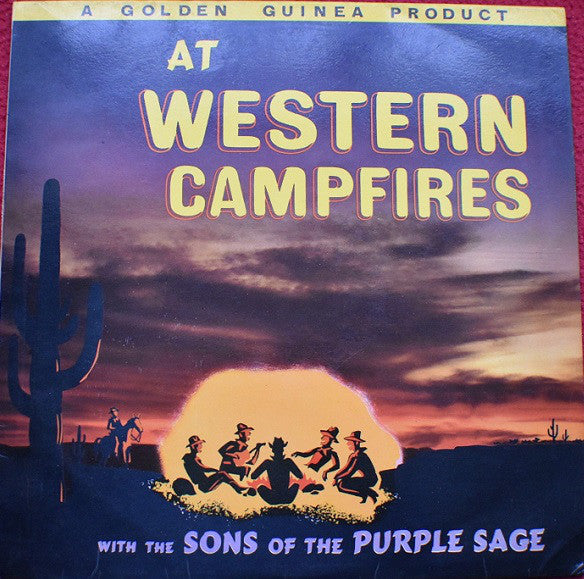 Sons Of The Purple S - At Western Campfires - Used Vinyl Record