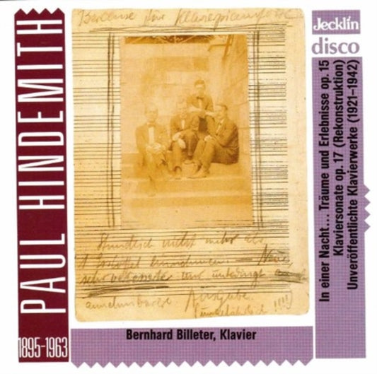 HINDEMITH - BISHER UNVEROEFFENTLICHTE - CD
