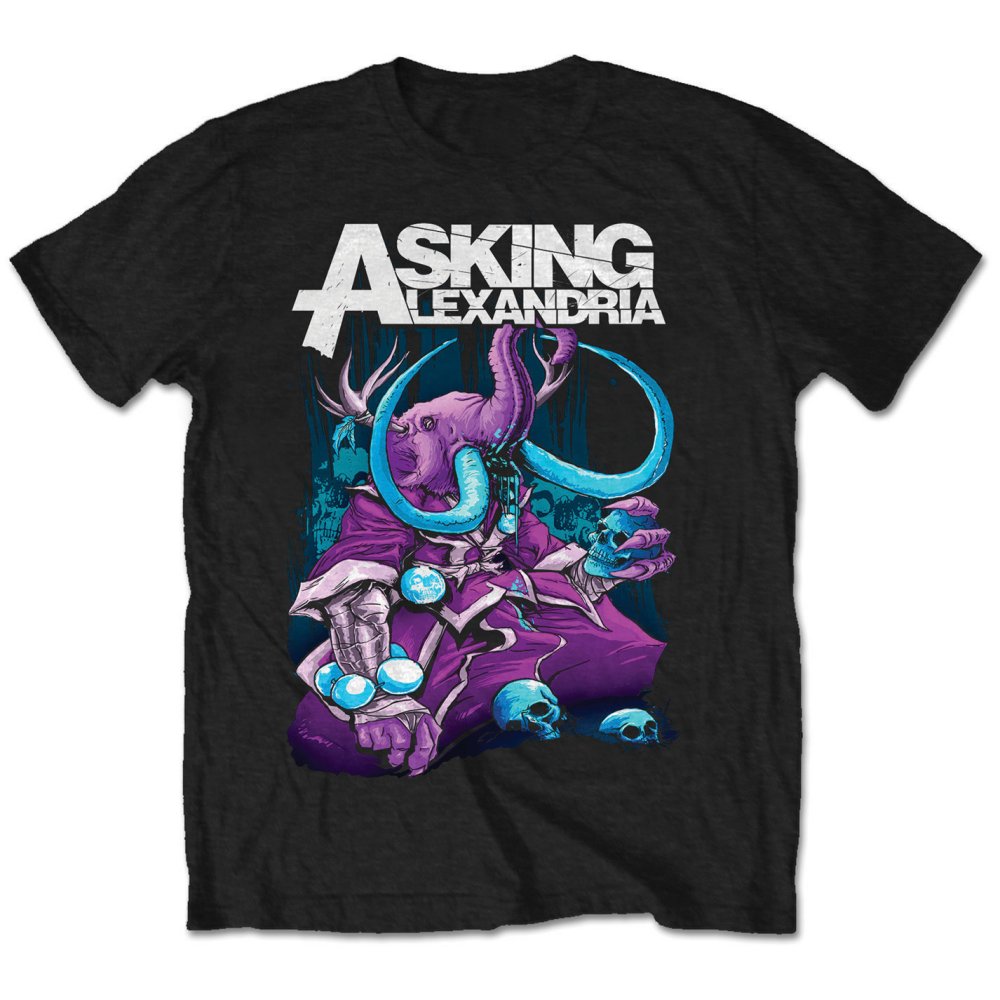 Asking Alexandria - tshirt - Unisex - Short Sleeves - Devou - 2X-Large