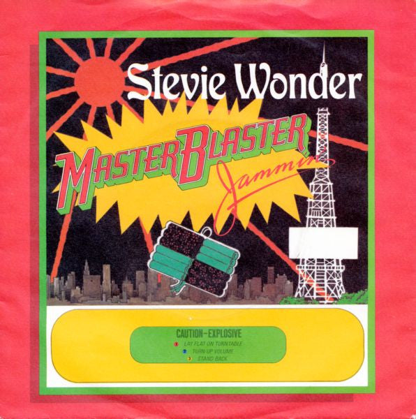 Stevie Wonder - Master Blaster (Jammin') - Used Vinyl Record 7"