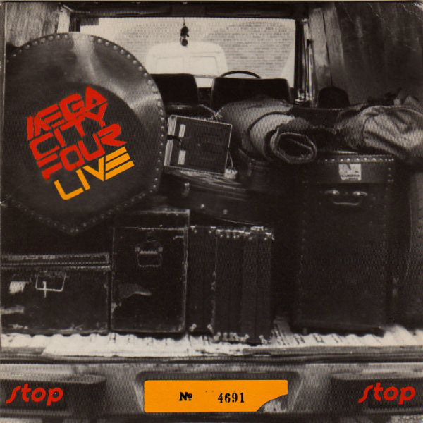 Mega City Four - Stop (Live) - Used Vinyl Record 7"