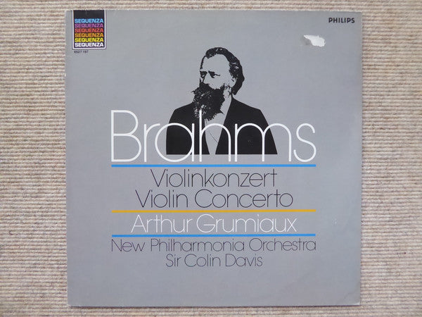 Johannes Brahms - Violinkonzert - Violon Concerto - Used Vinyl Record