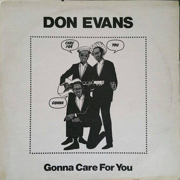 Don Evans - Gonna Care For You / Just Care - Used Vinyl Record 12"