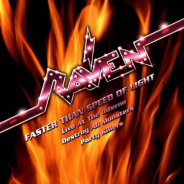 RAVEN - FASTER THAN THE SPEED OF LIGHT - CDBX