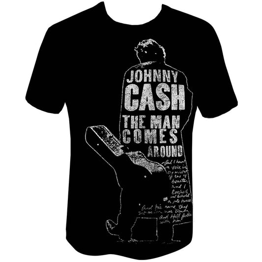 Johnny Cash - tshirt - Unisex - T-Shirts - XX-Large - Short Sleeves -