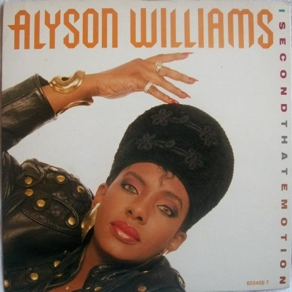 Alyson Williams - I Second That Emotion - Used Vinyl Record 12"