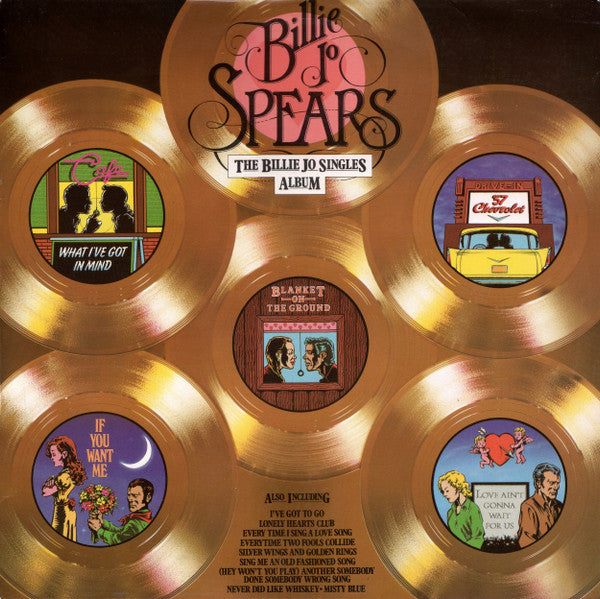 Billie Jo Spears - Billie Jo Singles Album - Used Vinyl Record